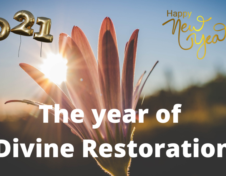 The Year of Divine Restoration- Exodus 33