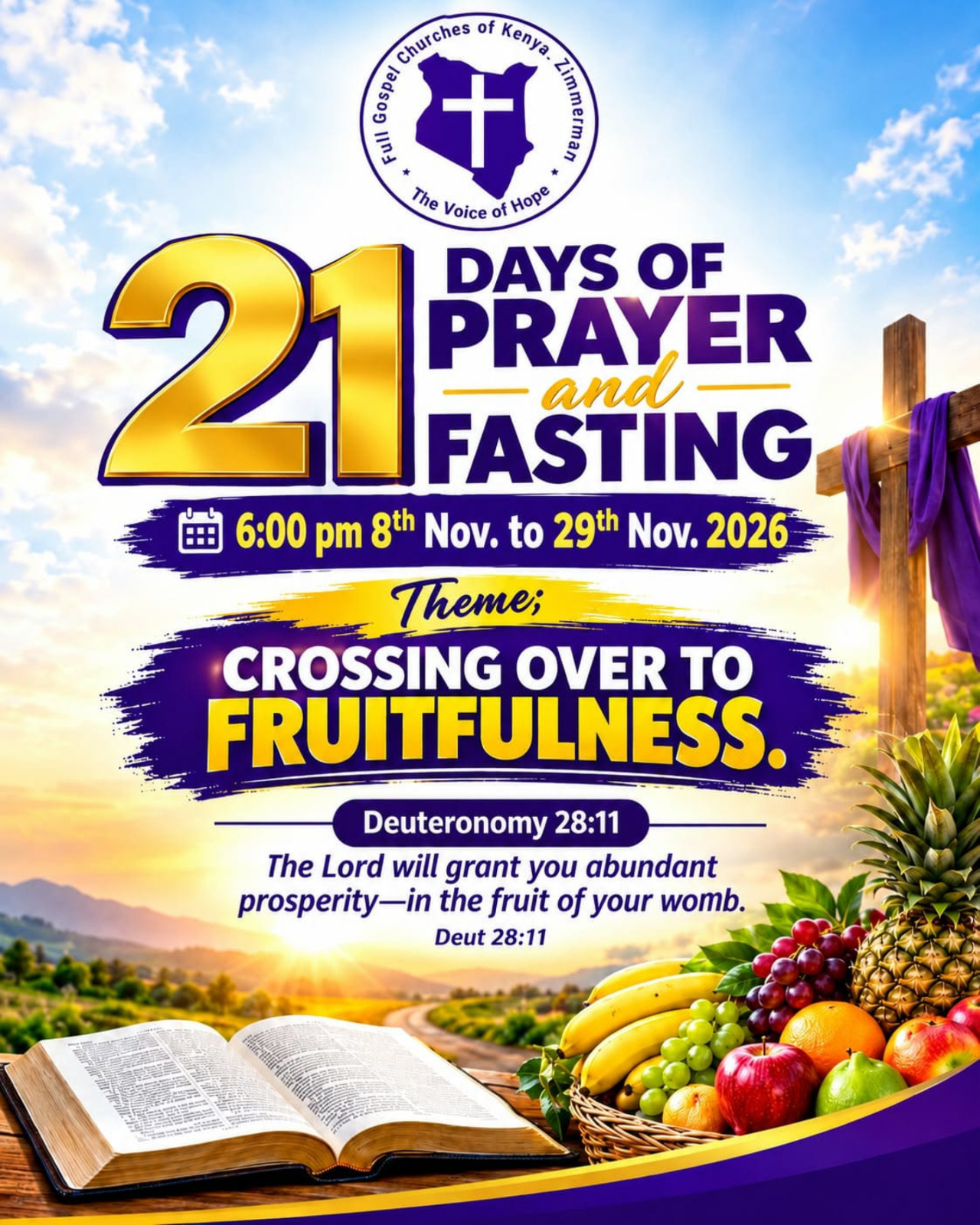 21 Days of Prayer & Fasting