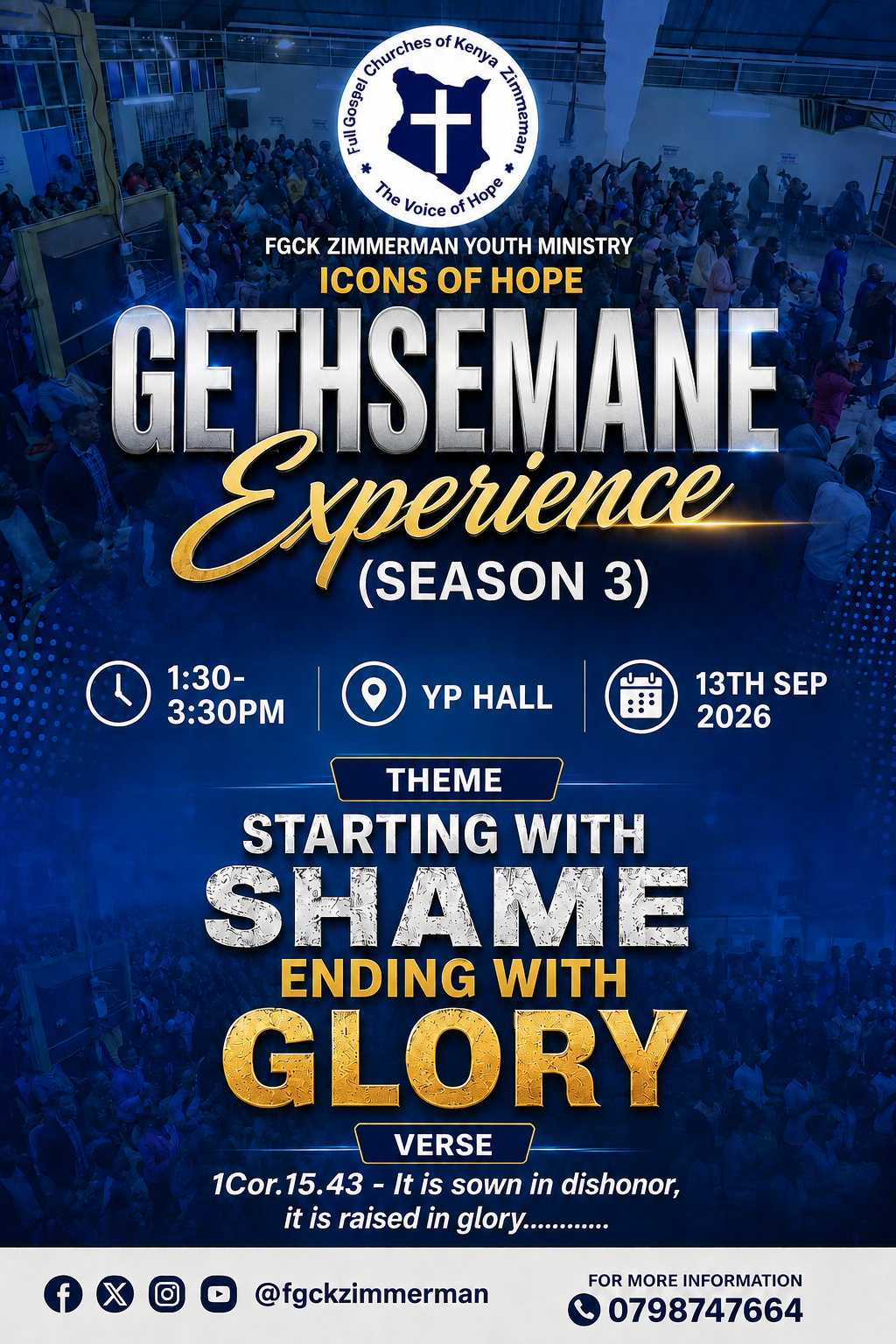 Gethsemane Experience Season 3 (Youths Prayer Afternoon)
