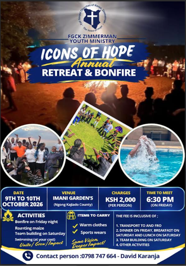 Youth Annual Retreat & Bonfire 🔥