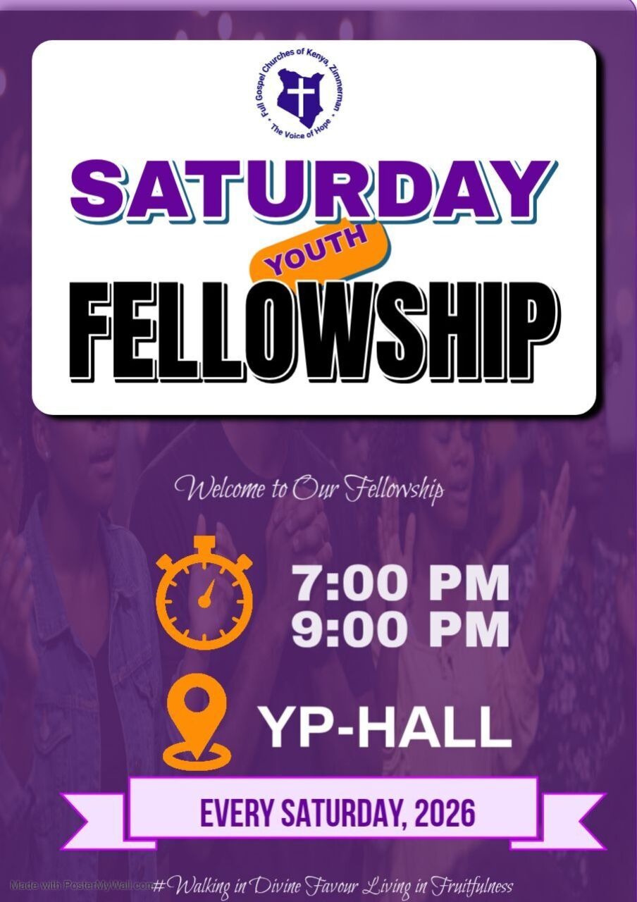 Saturday Youth Fellowship