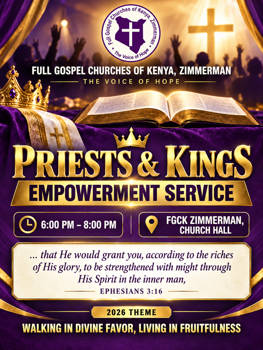 Priests & Kings Empowerment Service