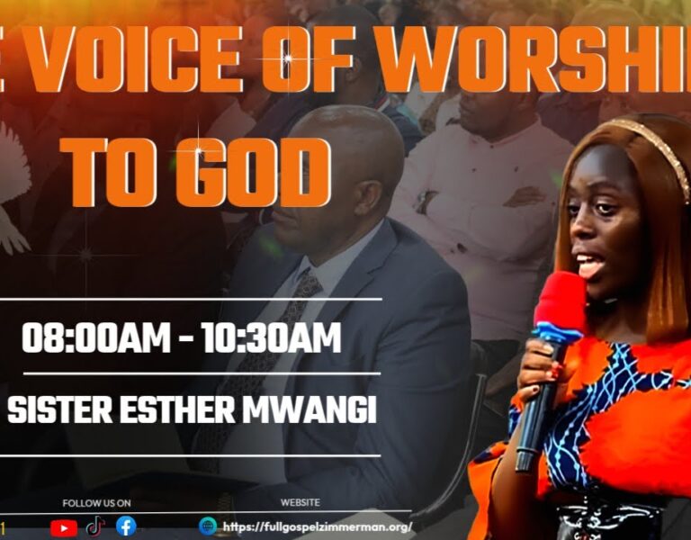 The Voice of Worship to God