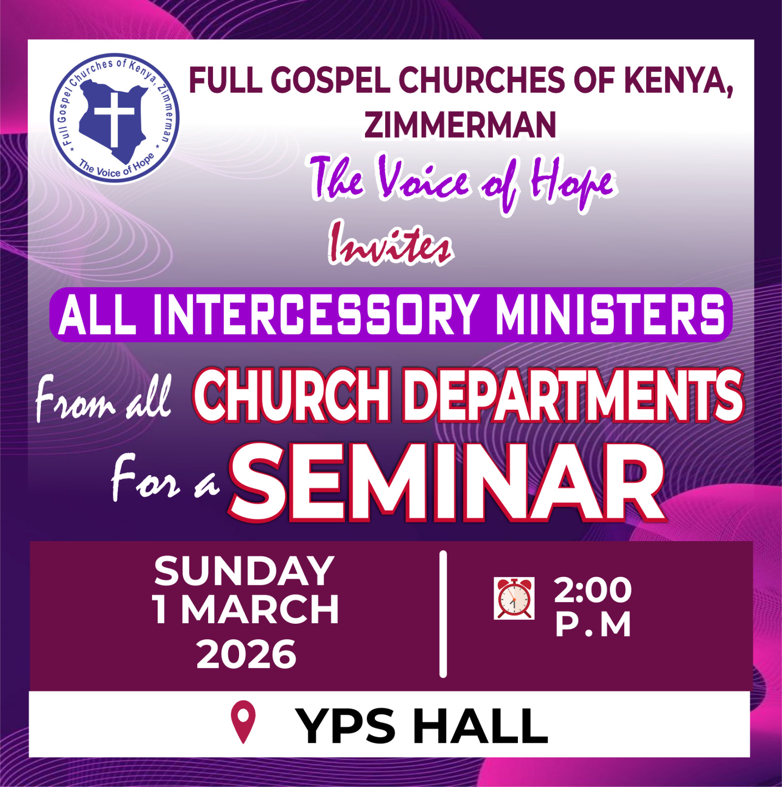 Intercessory Seminar