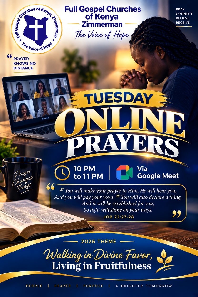 Tuesday Online Prayers