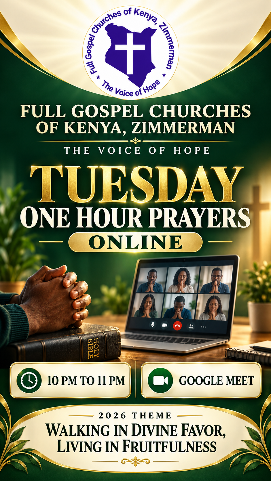 Tuesday Online Prayers