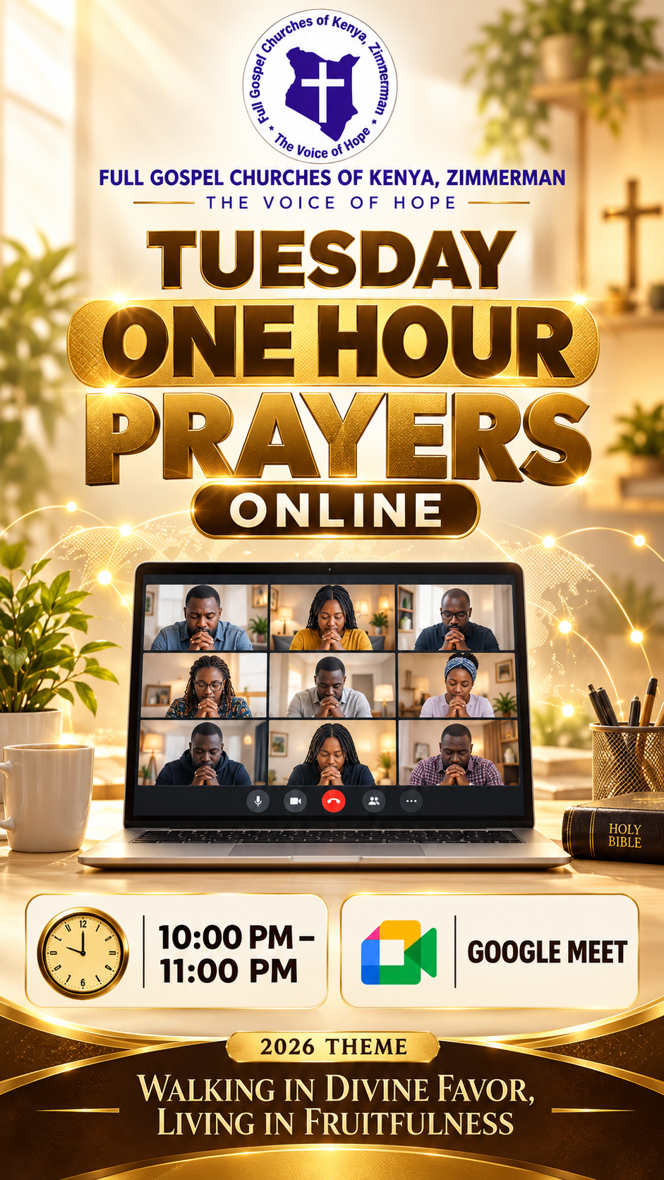 Tuesday Online Prayers