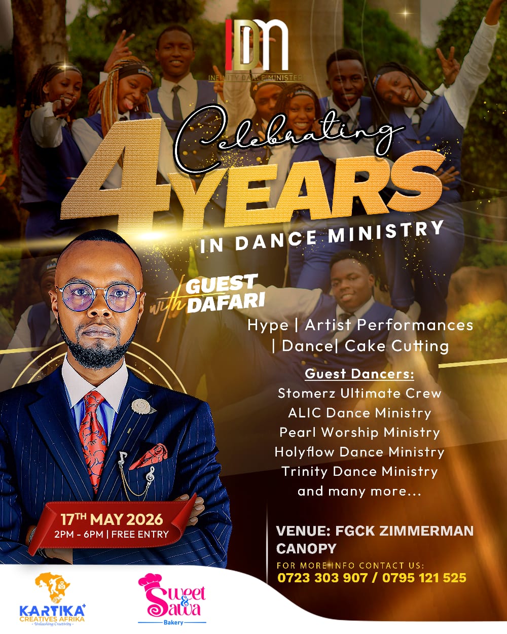 Infinity Dance Ministers 4th Anniversary