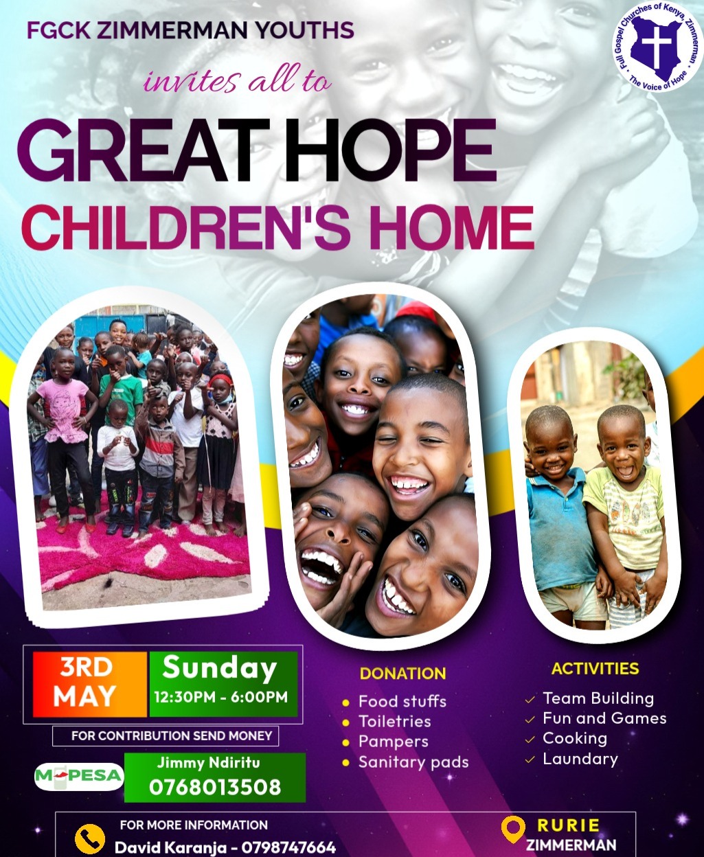 Youth Ministry CSR (Visiting Children Home)